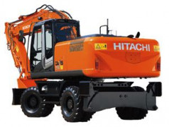 Колесный экскаватор Hitachi 6,42м, ковш 1,2м3